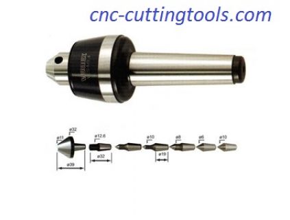 Đầu chống tâm quay tốc độ cao mũi tâm thay đổi