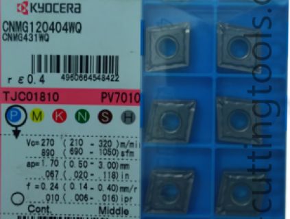 Mảnh dao tiện CNMG120404WQ PV7010