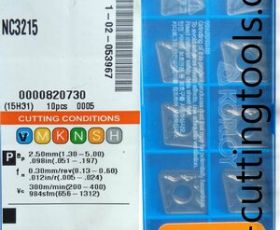 Mảnh dao tiện CNMG120412-HM NC3215