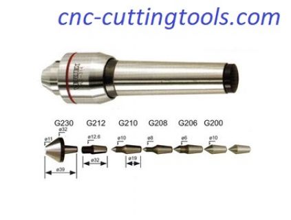 Đầu chống tâm quay có mũi tâm thay đổi