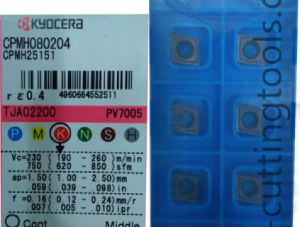 Mảnh dao tiện CPMH080204 PV7005